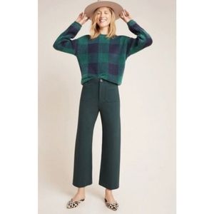 Anthropologie Courtney wide leg pants